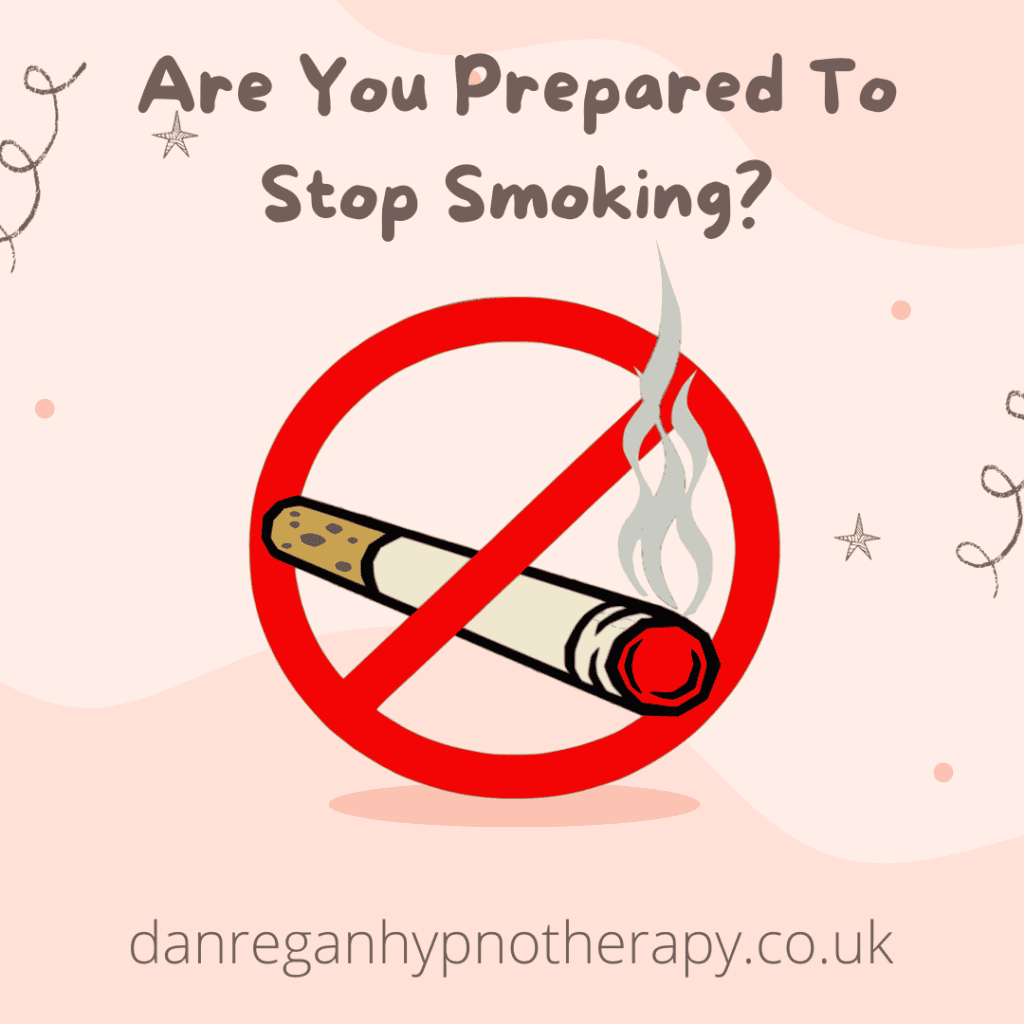 prepared to stop smoking hypnotherapy