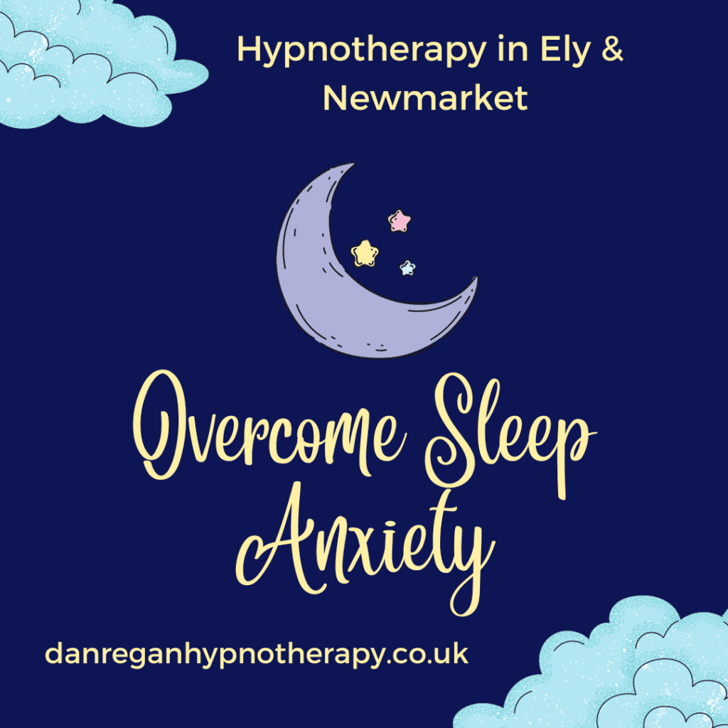 Sleep anxiety hypnotherapy in Ely