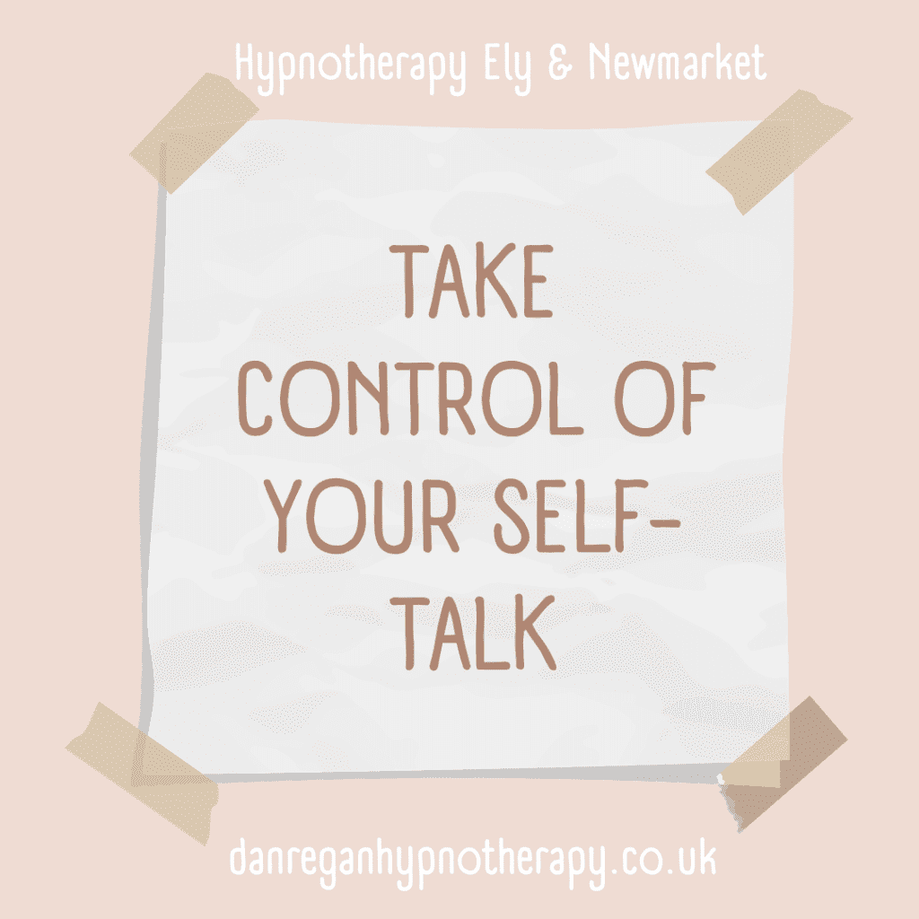 control your self-talk hypnotherapy in ely
