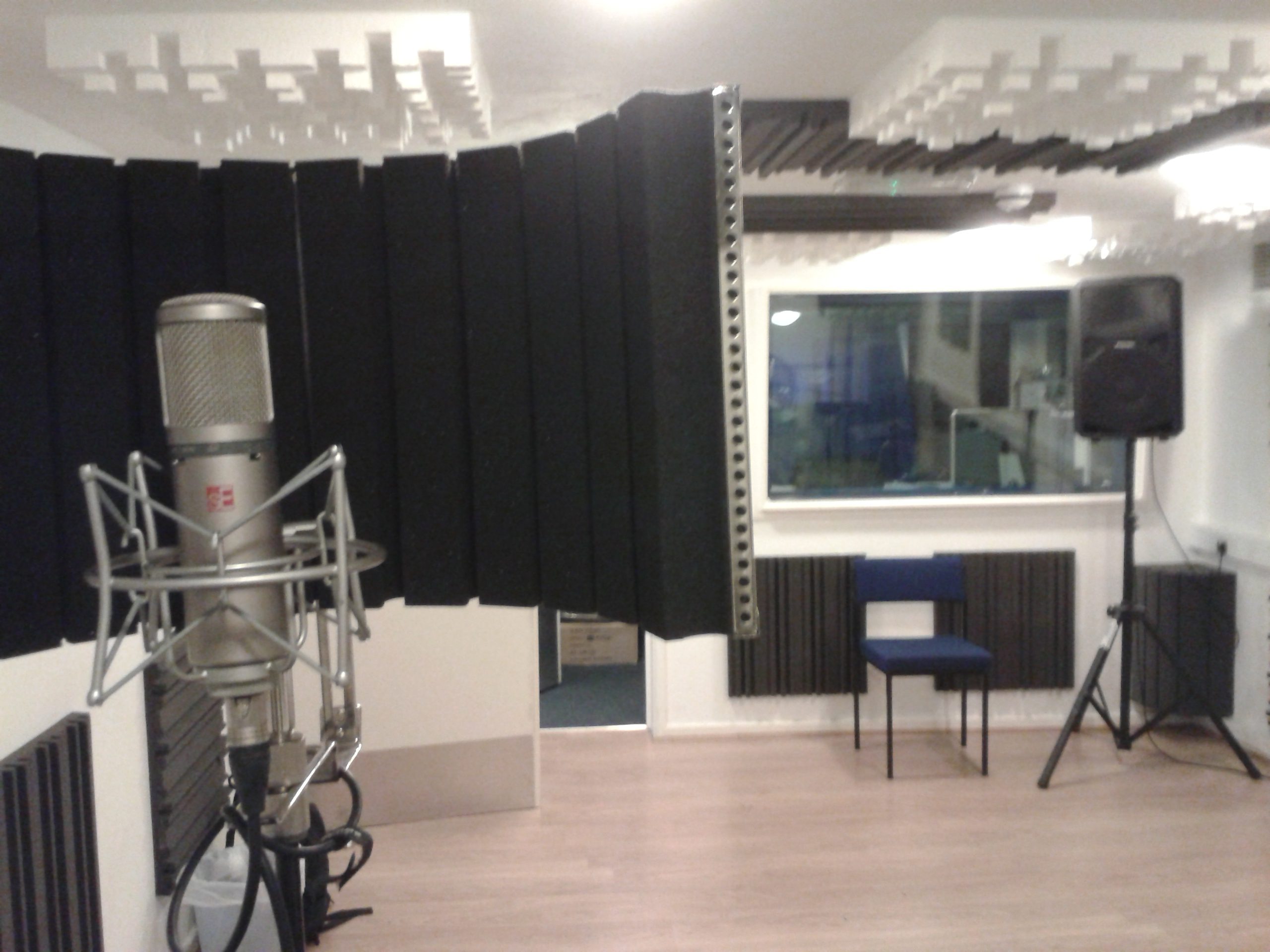in the recording studio - anxiety hypnosis soham