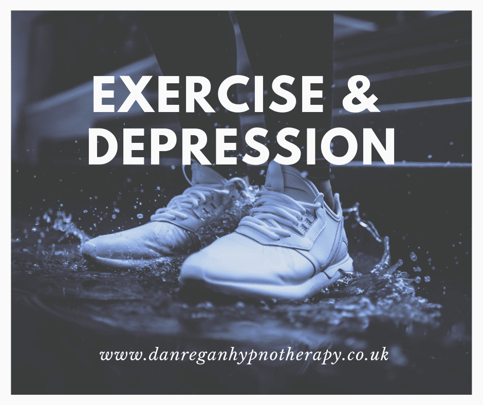 Exercise and Depression hypnotherapy ely