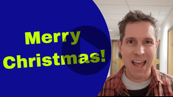 Merry Christmas from Dan Regan Hypnotherapy Ely, Newmarket, Zoom, Skype