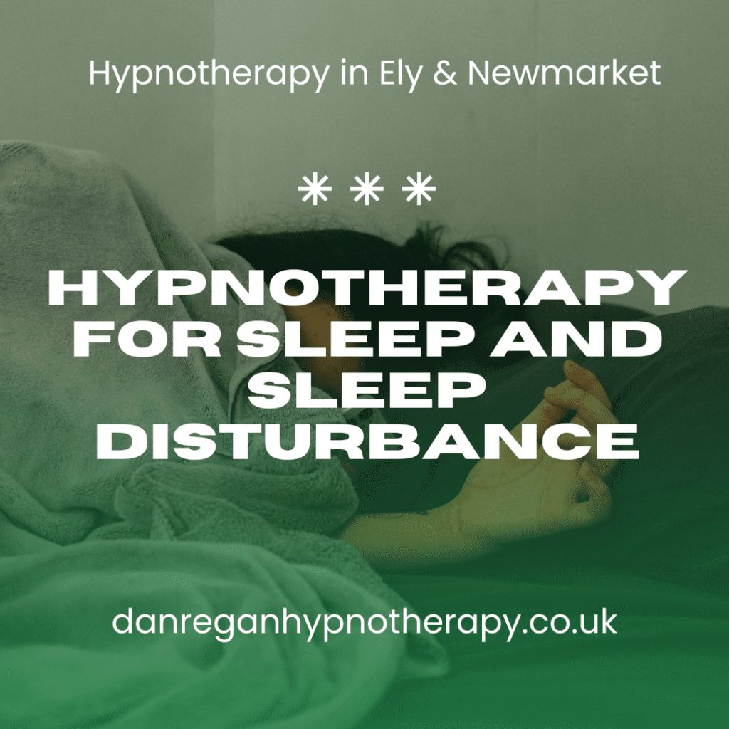 Hypnotherapy for Sleep and Sleep Disturbance - Hypnotherapy in Ely and Newmarket
