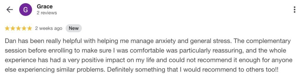 Anxiety and Stress Hypnotherapy Review